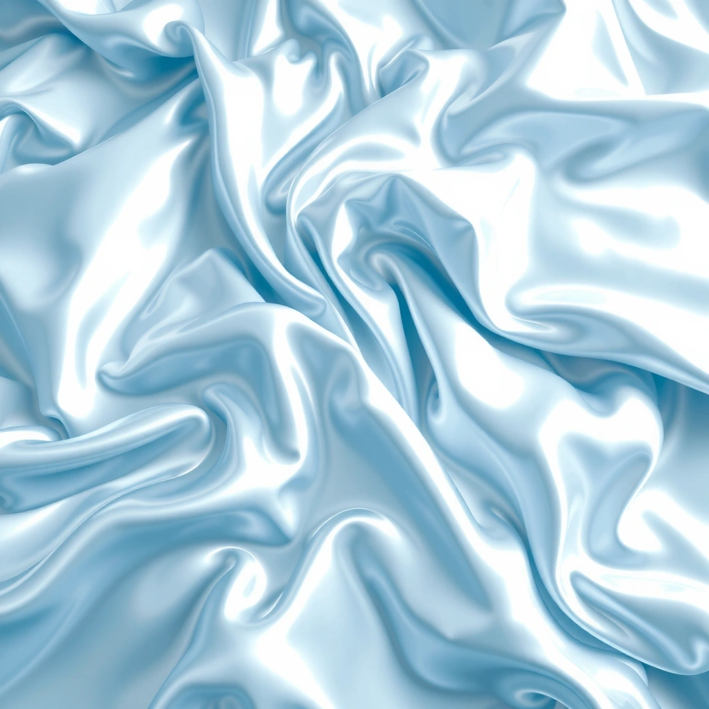 Flowing water and silk texture representing radiance