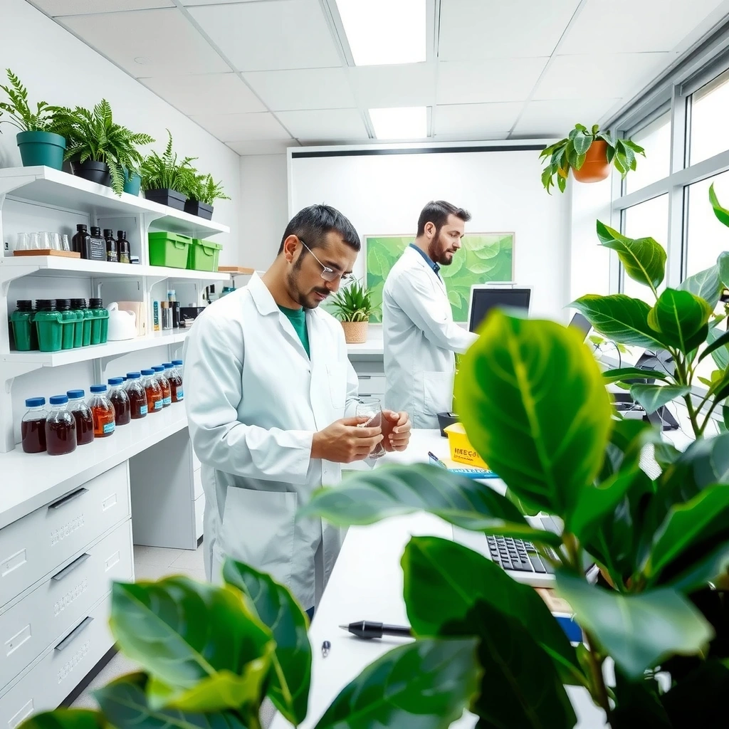 Laboratory testing and botanical research