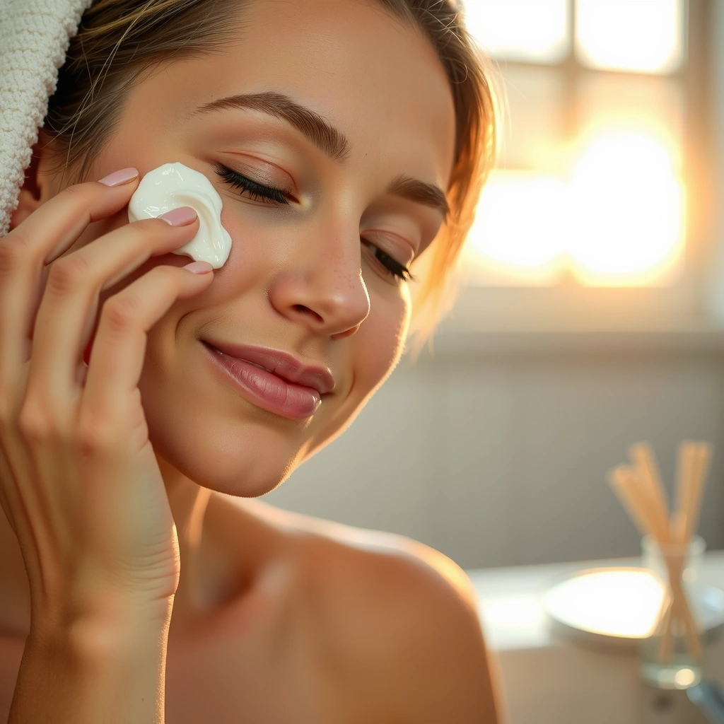 Morning skincare routine step 2